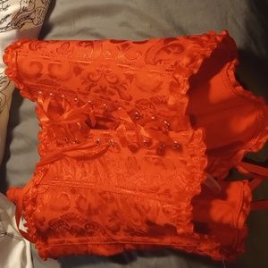 Corset with thong